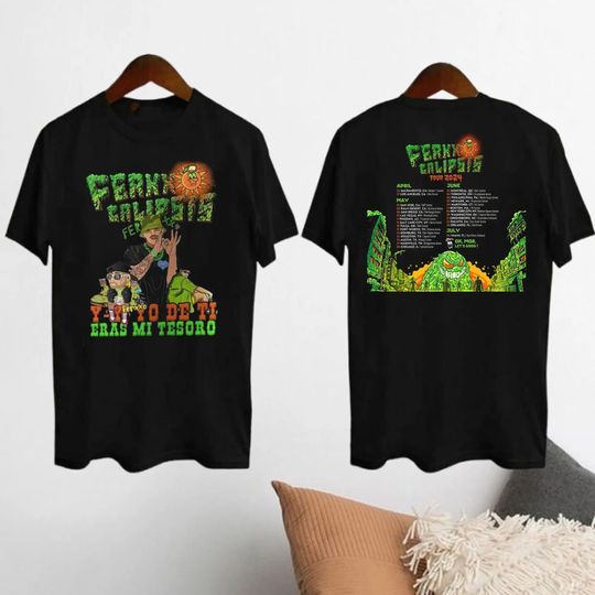 Discover Feid Ferxxo Tour 2024 T-shirt Collection