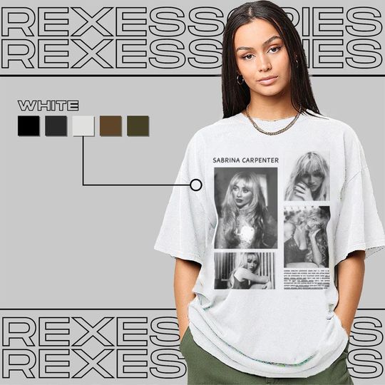Discover Vintage Sabrina Carpenter T-Shirt, Mother's Day Gift for Women and Men