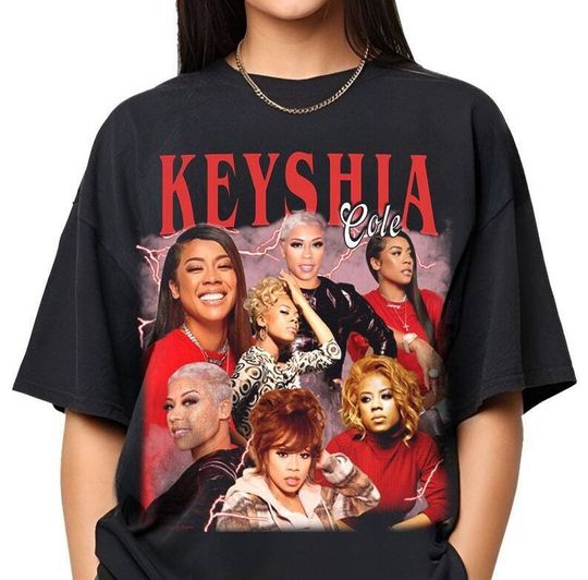 Discover Vintage Keyshia Cole Shirt, The Love Hard Tour 2024 Shirt, Keyshia Cole Shirt