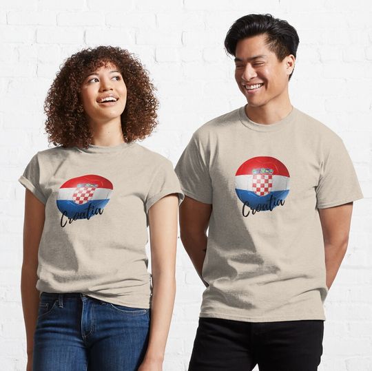 Discover Croatia Football Classic T-Shirt