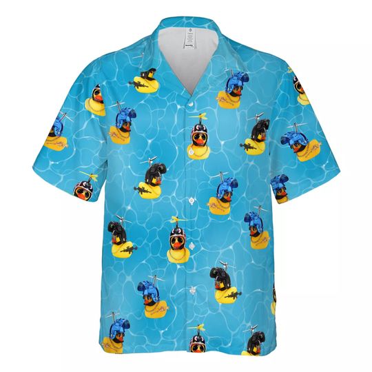 Discover Rubber Duck Hawaiian Shirt, Rubber Duck Summer Vacation Shirt