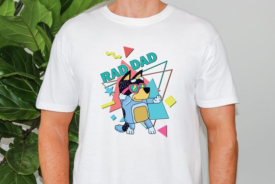 Discover Cool Dad BlueyDad Shirt, BlueyDad Father's Day Shirt, Bandit Cool Dad Club T-Shirt