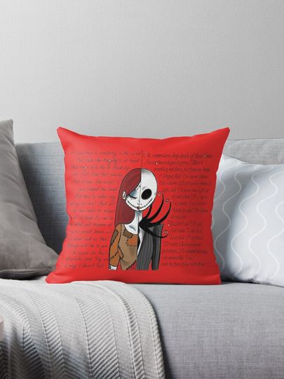 Discover Nightmare Before Christmas Edition Pillow