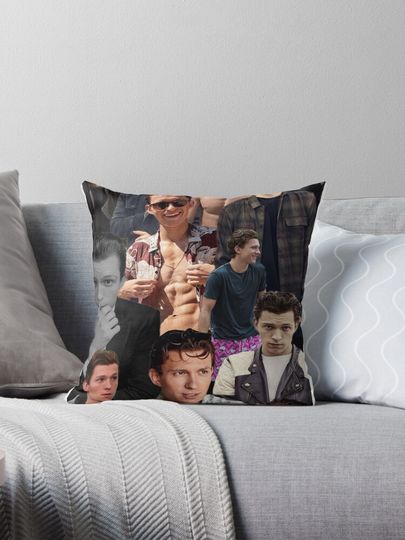 Discover Tom Holland Pillow