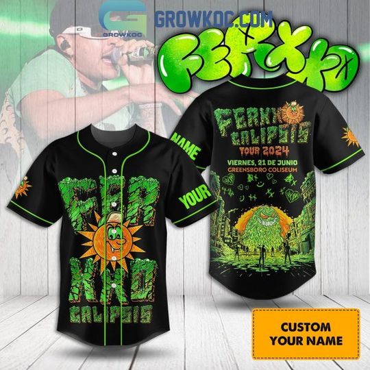 Discover Personalized Ferxxo Calipsis Tour 2024 Baseball Jersey