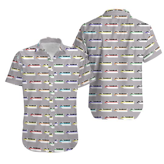 Discover Monorail Hawaiian Shirt