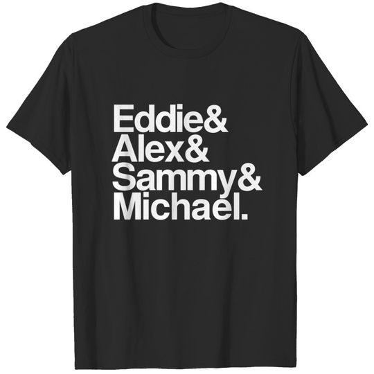 Discover Van Hagar T-shirt - Eddie van, Alex van