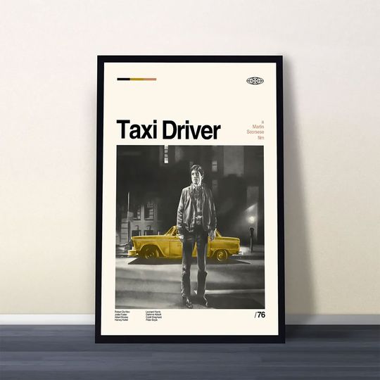 Discover Taxi Driver Movie Poster, Taxi Driver Print