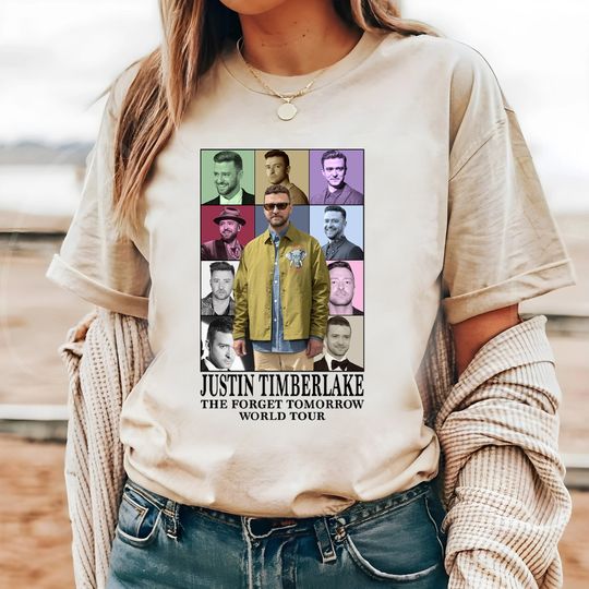 Discover Justin Timberlake Tour Shirt, Forget Tomorrow World Tour Shirt