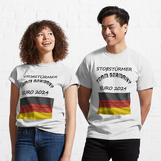 Discover Striker Euro 2024 Football T-Shirt