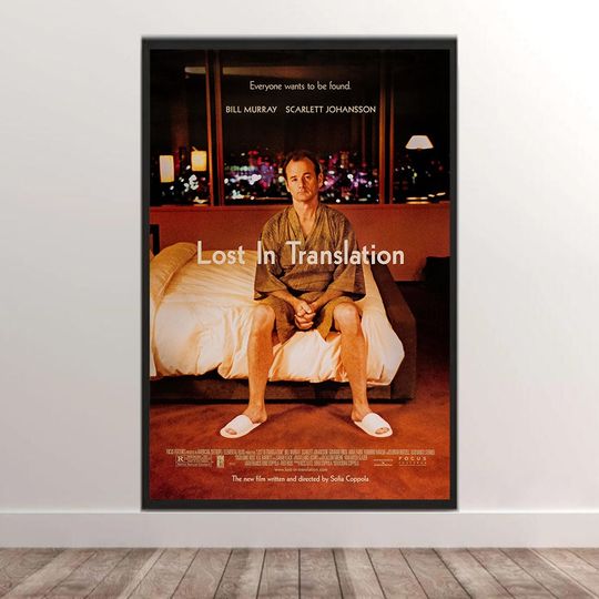 Discover Lost in Translation Movie Poster, Home Decor, Movie Fan Gift