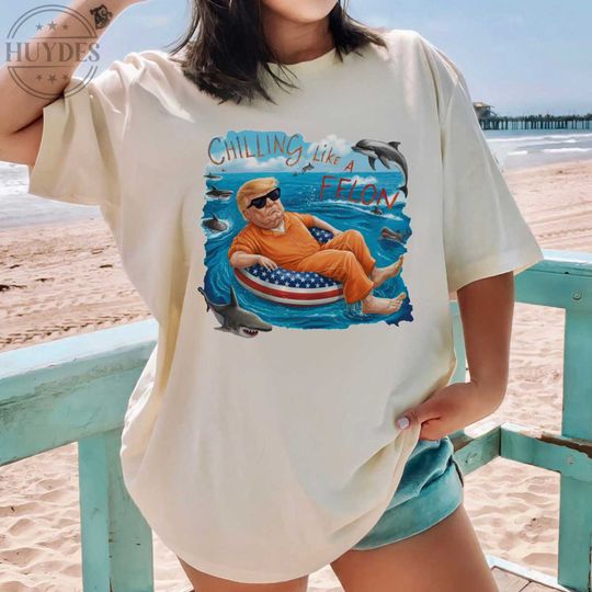 Discover Chillin Like A Felon Summer 2024 Png Svg Eps, Trump 2024 Png, Great Maga King