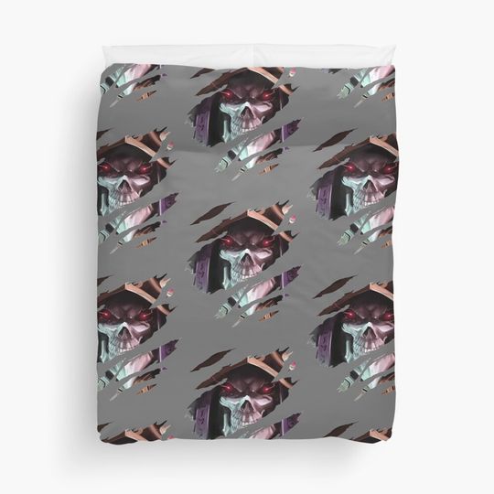 Discover Anime Overlord Momonga Duvet Cover, Japanese Anime Bedroom Decoration, Creative Gifts