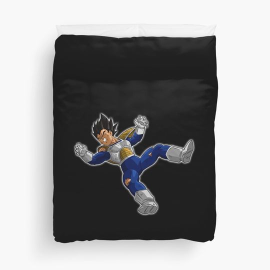Discover Vegeta Duvet Cover, Anime Bedroom Decoration, Home Decor, Halloween Gifts