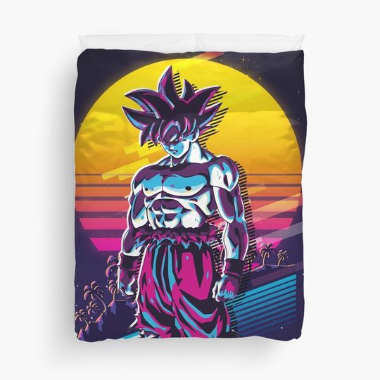 Discover Dragon Ball - Goku Duvet Cover, Anime Bedroom Decoration, Home Decor, Halloween Gifts