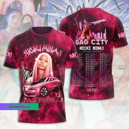 Discover Nicki Minaj 2024 Concert Shirt