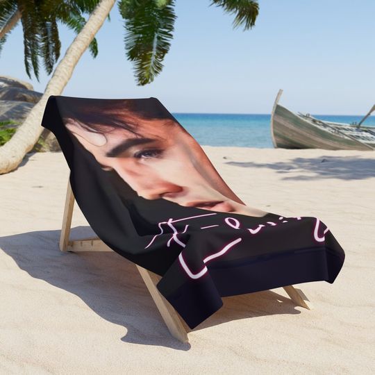 Discover Elvis Presley Beach Towel