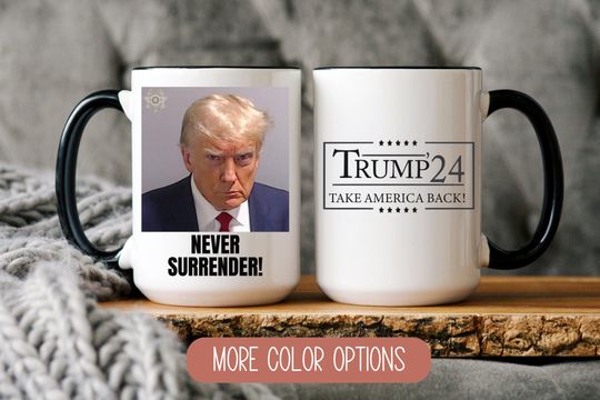 Discover Donald Trump Mugshot Coffee Mug