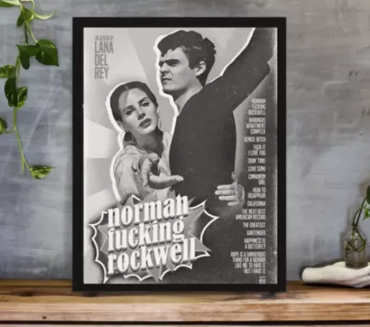 Discover Lana Del Rey Poster, Ultraviolence Poster