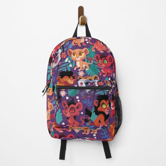 Discover Kawaii Lion King Pattern Backpack