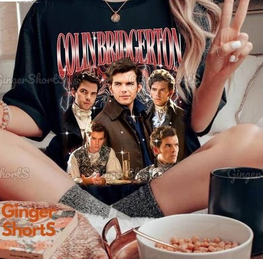 Discover Colinn Bridgertonn Graphic Shirt, Bridger.ton Movie Shirt, Historical Drama