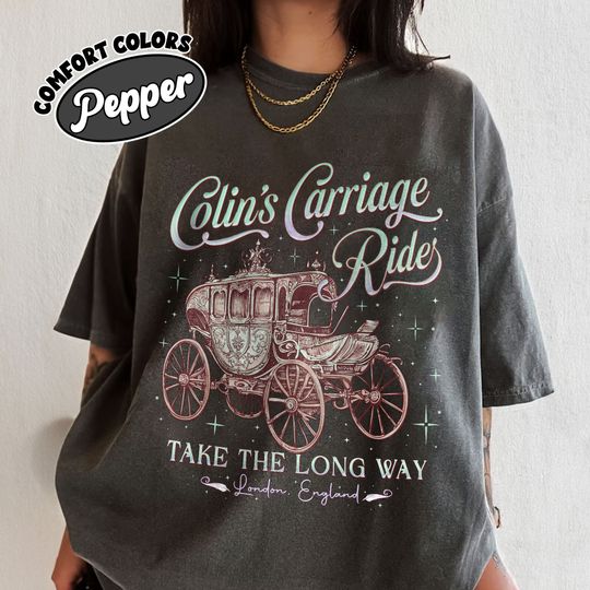 Discover Colins Carriage Rides shirt, Bridgerton Inspired shirt, Long Way Home