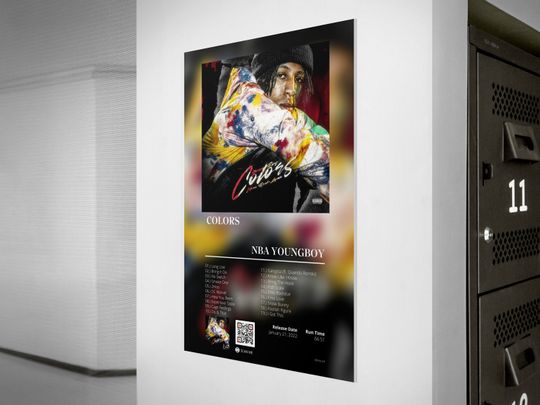 Discover Colors Premium Album Poster