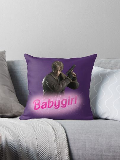 Discover Leon Kennedy Babygirl Pillow