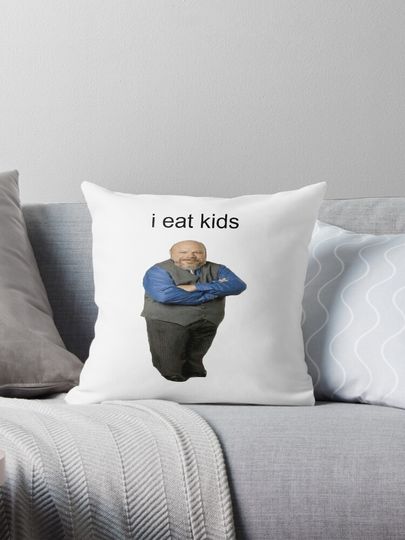 Discover bertram eats kids Pillow