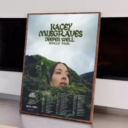 Discover Kacey Musgraves 2024 Tour poster