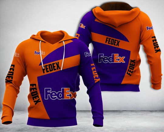 Discover Fedex 3D Printed All Over Print Hoodie Vintage3D Hoodie
