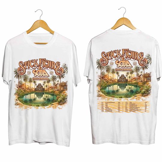 Discover Stick Figure  Sacred Sands Summer Tour 2024 Shirt