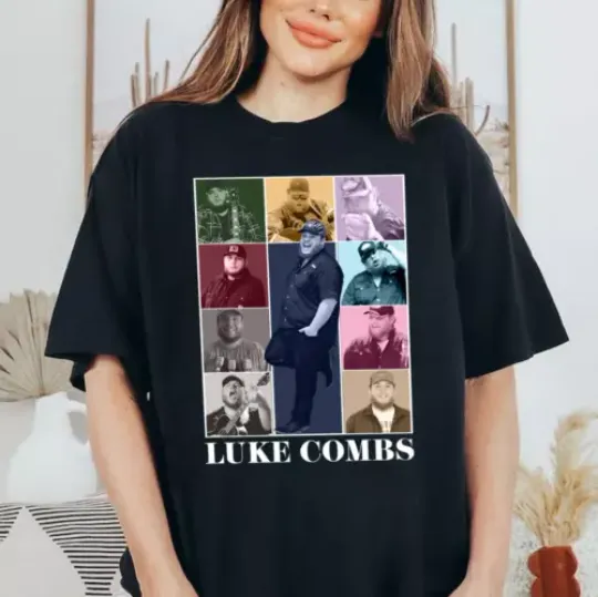 Discover Lukee Comb 2024 Tour Shirt, Lukee Comb Growin Up and Getting Old Tour Shirt