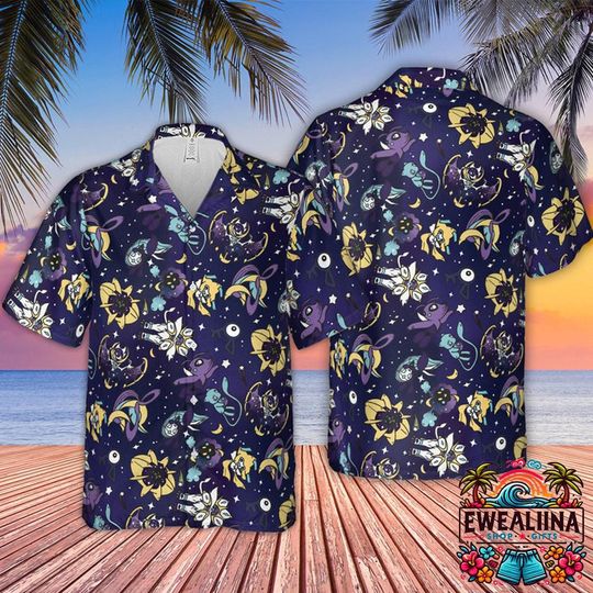 Discover Legend PKM Hawaiian Button Up Shirt Collection