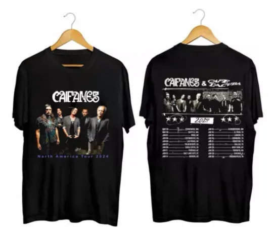 Discover Caifanes and Café Tacvba' North America Tour 2024 Shirt