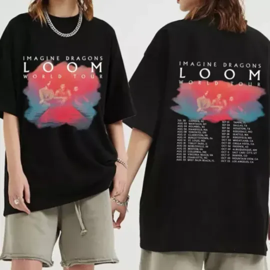 Discover Imagine Dragons - Loom Tour 2024 Shirt, Imagine Dragons 2024 Concert Shirt