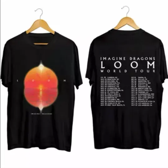 Discover Imagine Dragons - Loom Tour 2024 Unisex Shirts