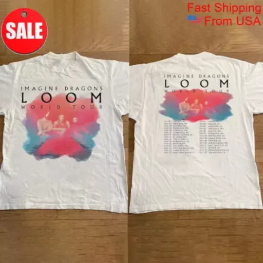 Discover New Imagine Dragons Loom Tour 2024 Gift For Fans Shirt