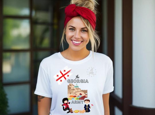 Discover EURO 24 T-shirt Unisex Football Euros 2024 Georgia T-Shirt