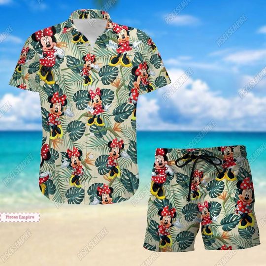 Discover Funny Mouse Shirt, Mouse Shorts, Cartoon Movie Shirt, Swim Shorts, Button Down Shirt