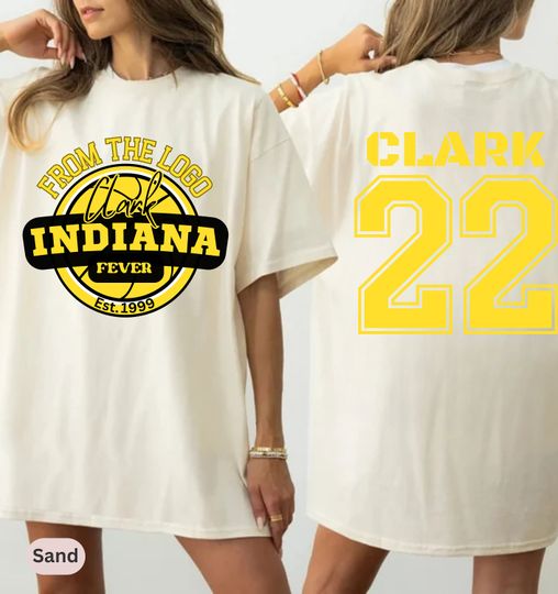 Discover From The Logo 22 Caitlin Clark Shirt, Caitlin Clark Fever Basketball Shirt