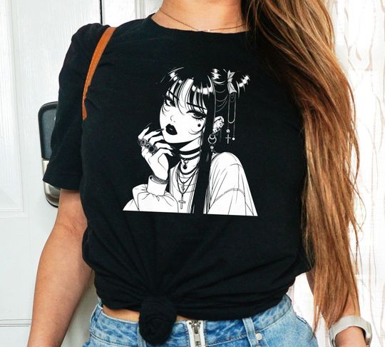Discover 90s Anime Girl T-Shirt - Nostalgic Anime Gift