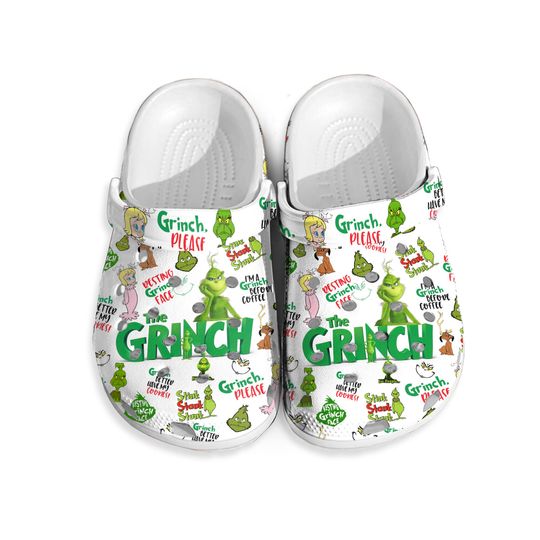 Discover Custom Name funny character Christmas Clogs Shoes