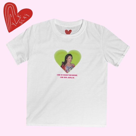 Discover Julia BRAT 2024 Tee - Iconic 90s and 2000s Fox Inspired Charli