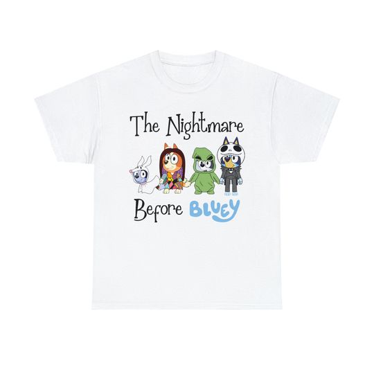 Discover The Nightmare before BlueyDad! T Shirt, BlueyDad Halloween Tee
