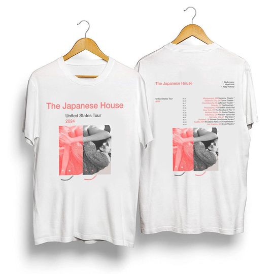 Discover The Japanese House Tour 2024 Shirt, The Japanese House 2024