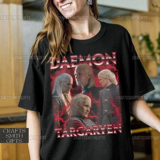 Discover Daemon Targaryen Shirt, House Of The Dragon Tshirt, Targaryen Tshirt