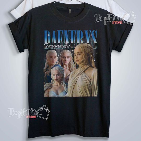 Discover Limited Daenerys Targaryen Vintage T-Shirt, Graphic Unisex T-shirt