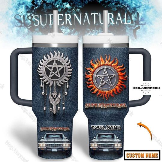 Discover Supernatural Winchester Brothers Tumbler Cup