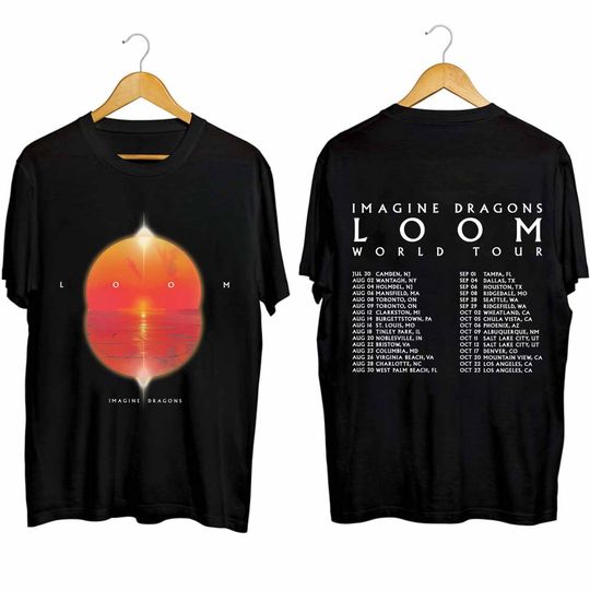 Discover Imagine Dragons - Loom Tour 2024 Shirt, Imagine Dragons Band Fan Shirt